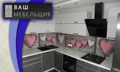 Кухонный фартук из стекла Киев